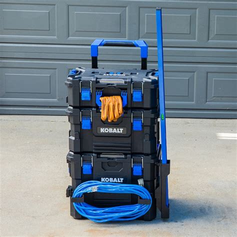 kobalt stackable tool chest